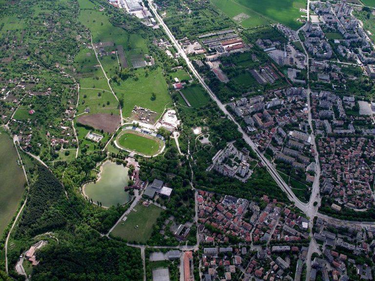 Targovishte airview