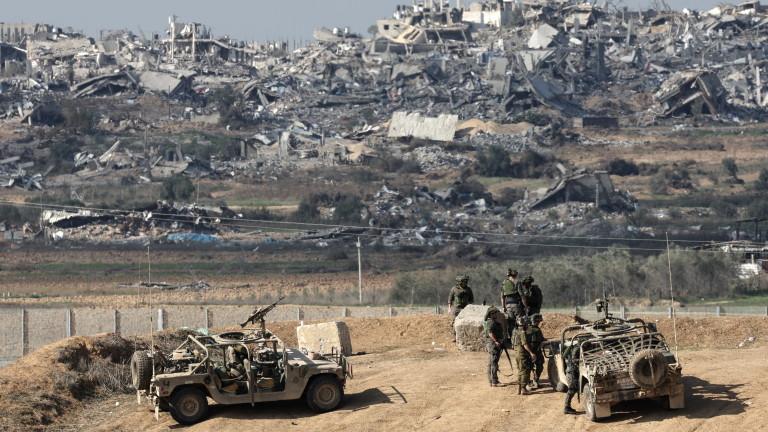 Israeli forces continue the operation in Gaza Strip